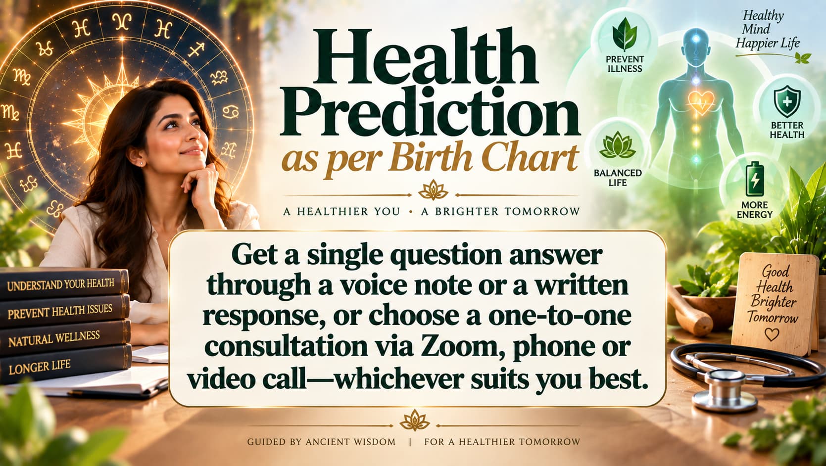 Health prediction by date of birth
