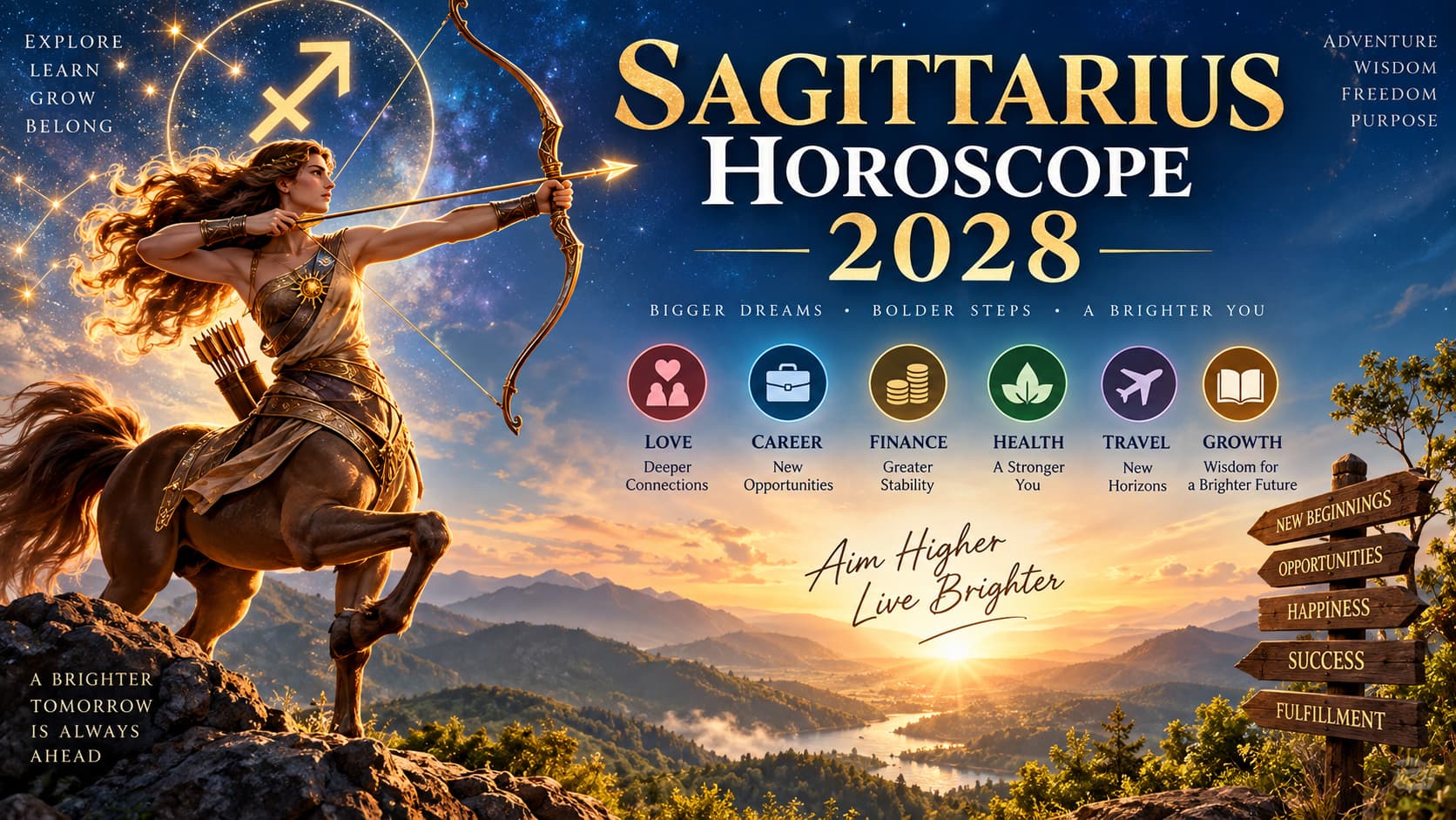 Sagittarius Horoscope 2028