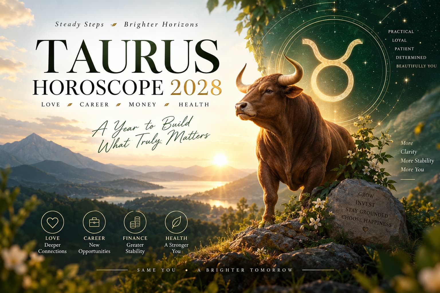 Taurus yearly Horoscope 2028